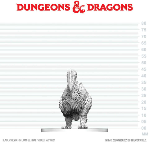 Wizkids Minis D&D 90895 Axe Beak