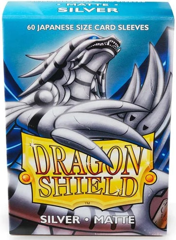 Dragon Shield Sleeves: Japanese Matte Silver