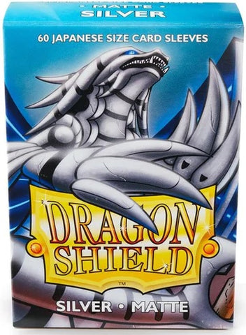 Dragon Shield Sleeves: Japanese Matte Silver