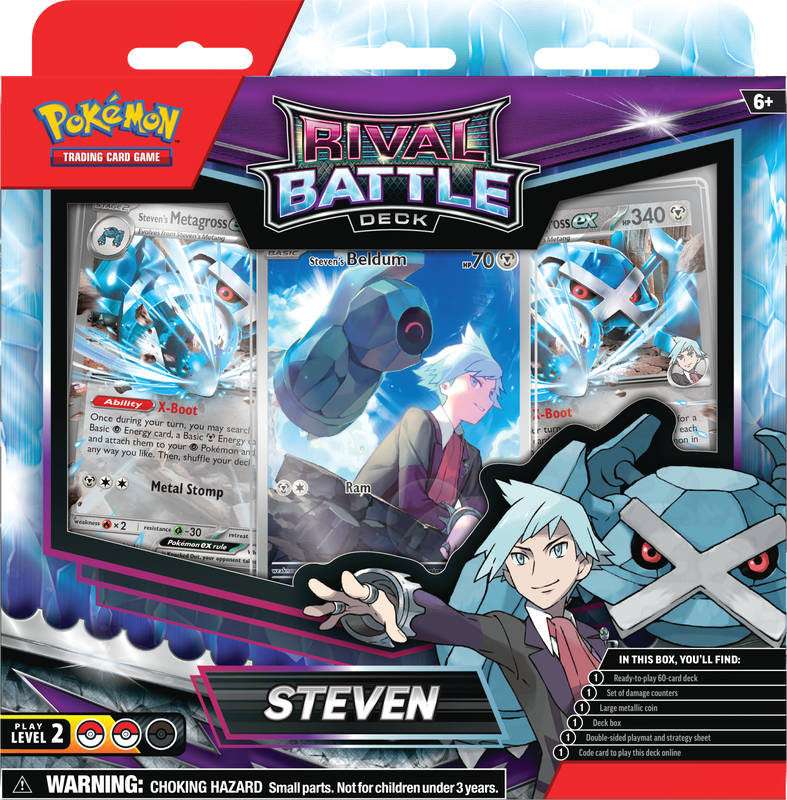 Pokemon Rival Battle Decks: Marnie / Steven