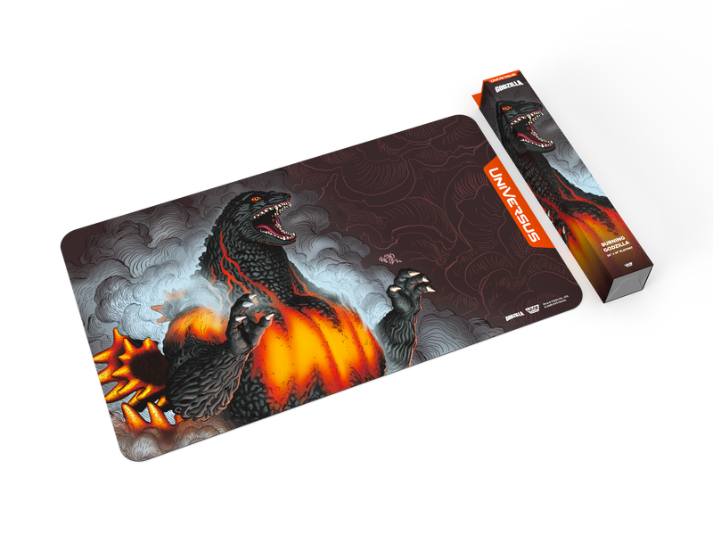 Playmat Godzilla: Rein Of Kaiju Burning Godzilla