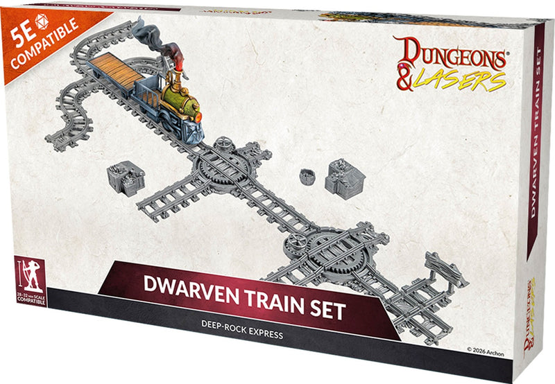 Dungeons & Lasers Dwarven Train Set