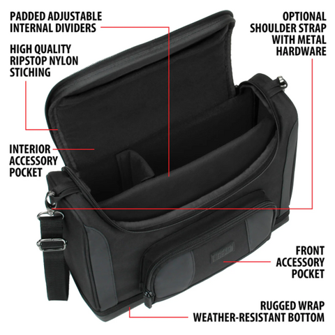 D&D Orgenizer Carrying Bag - Black