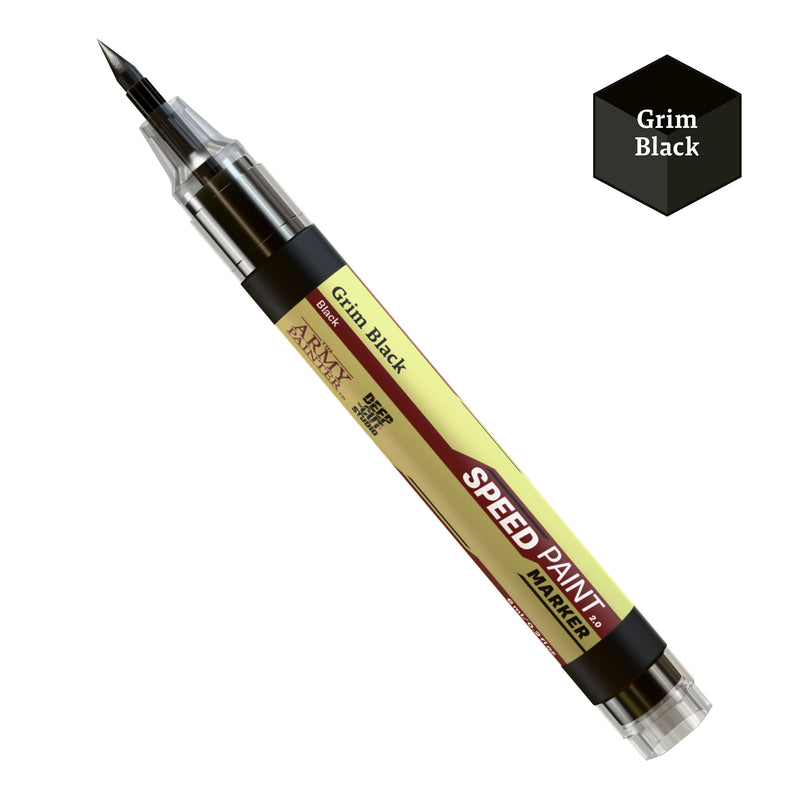Army Painter Speedpaint Marker Grim Black