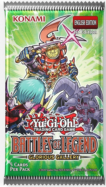 Yu-Gi-Oh! Battles Of Legend Glorious Gallery Booster