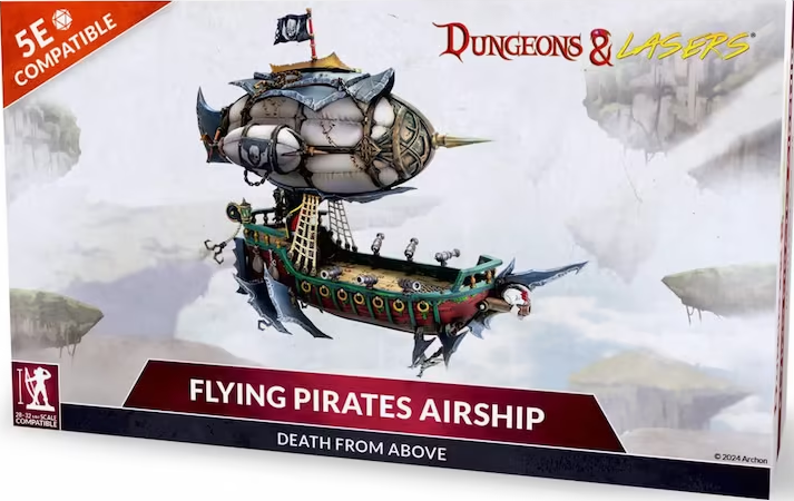 Dungeons & Lasers Flying Pirates Airship