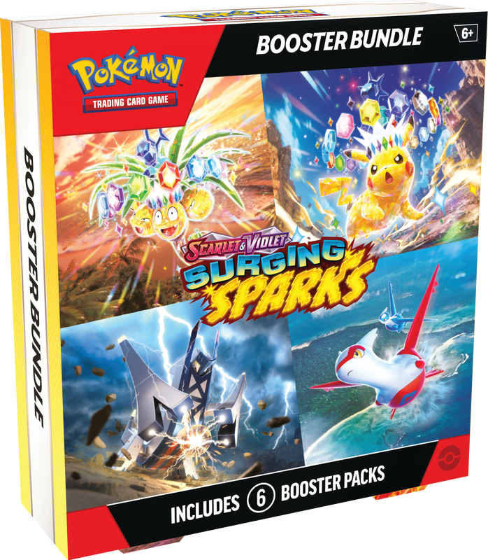 Pokémon SV8 Scarlet & Violet Surging Sparks Booster Bundle