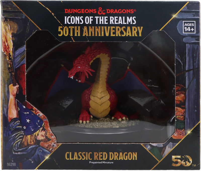 DDM Icons of the Realms 50th Anniversary Red Dragon