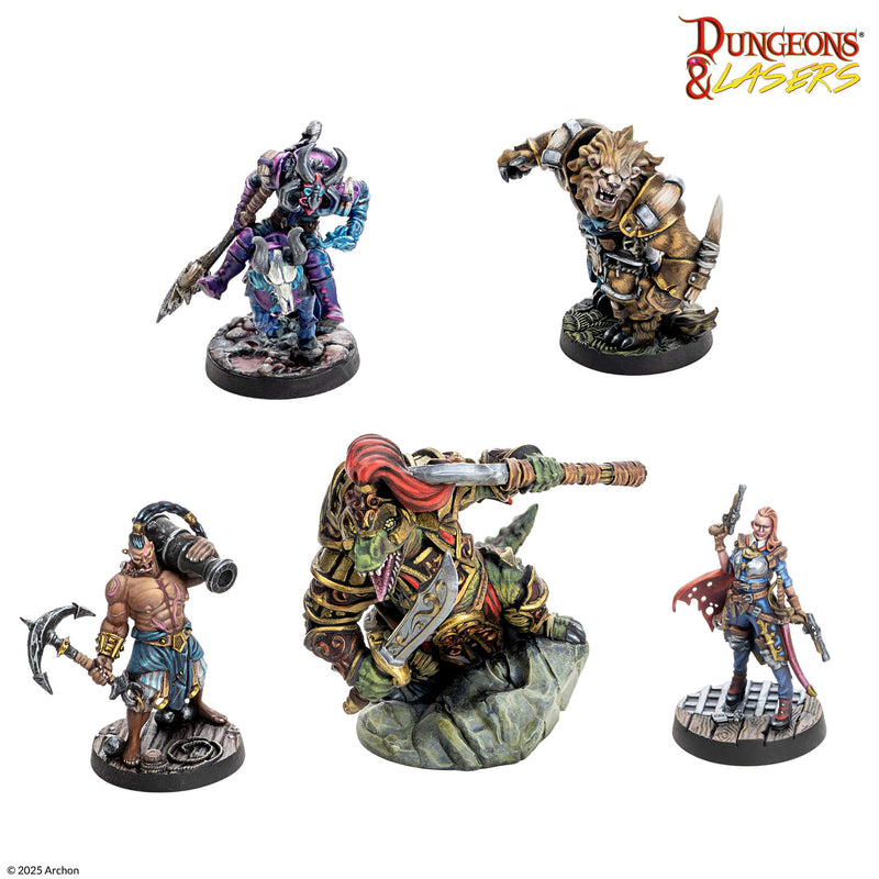 Dungeons & Lasers Raiders And Beasts Of The Scareguards Archipelago