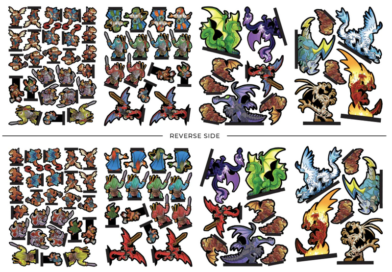 Geek Tank Games Minis: Dragons Set