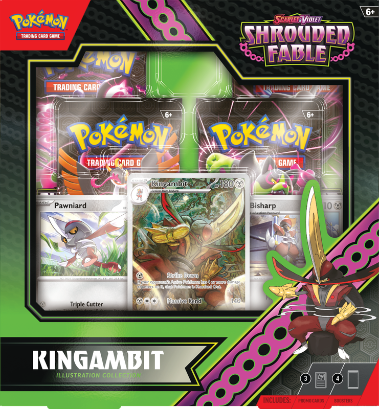 Pokémon SV6.5 Scarlet & Violet Shrouded Fable Kingambit Illustration Collection