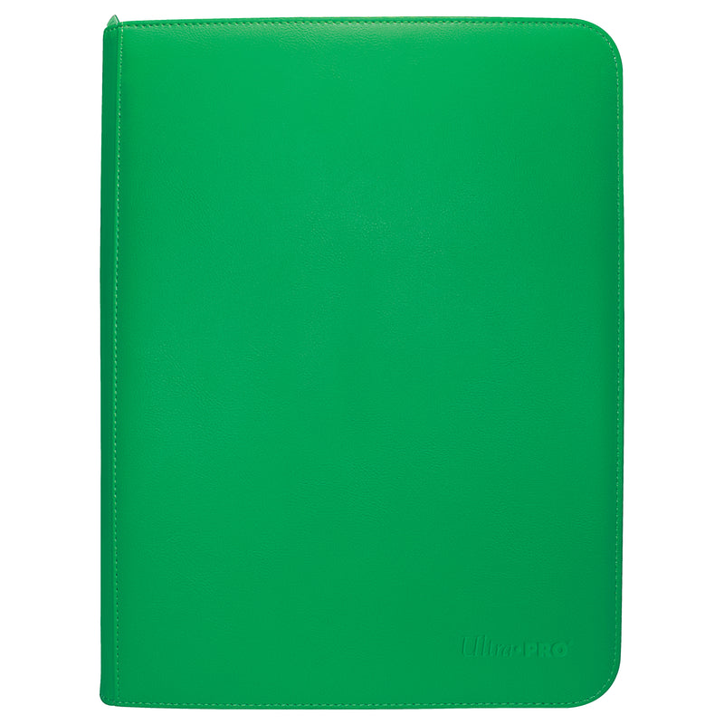 Ultra Pro 9-Pocket Zip Binder Vivid Green