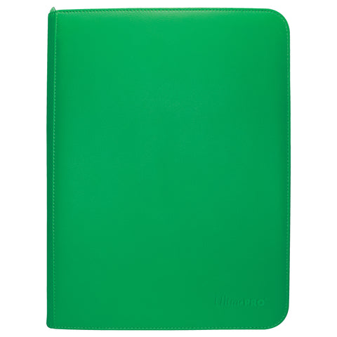 Ultra Pro 9-Pocket Zip Binder Vivid Green