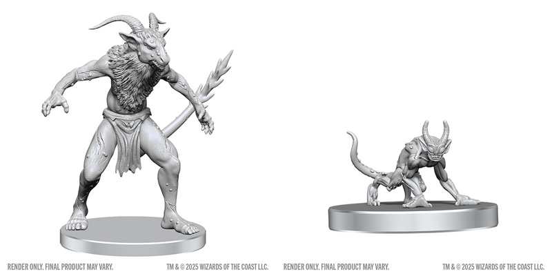 Wizkids Minis D&D 90853 Bluezau & Quasit