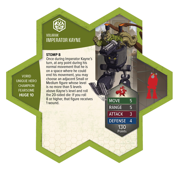 Heroscape Imperator Kayne Army Expansion