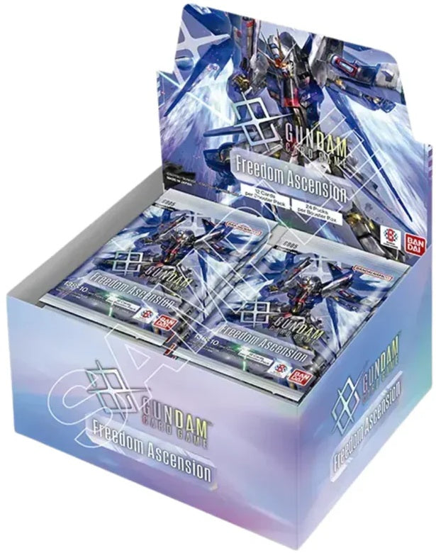*Pre-Order* Gundam CG: Freedom Ascension (GD-05) Booster Box *Releases Friday, July 24th*