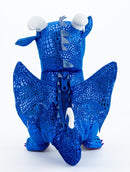 Dice Bag Blue Dragon Plush