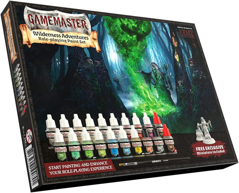 Gamemaster Wilderness Adventures Role-Playing Paint Set