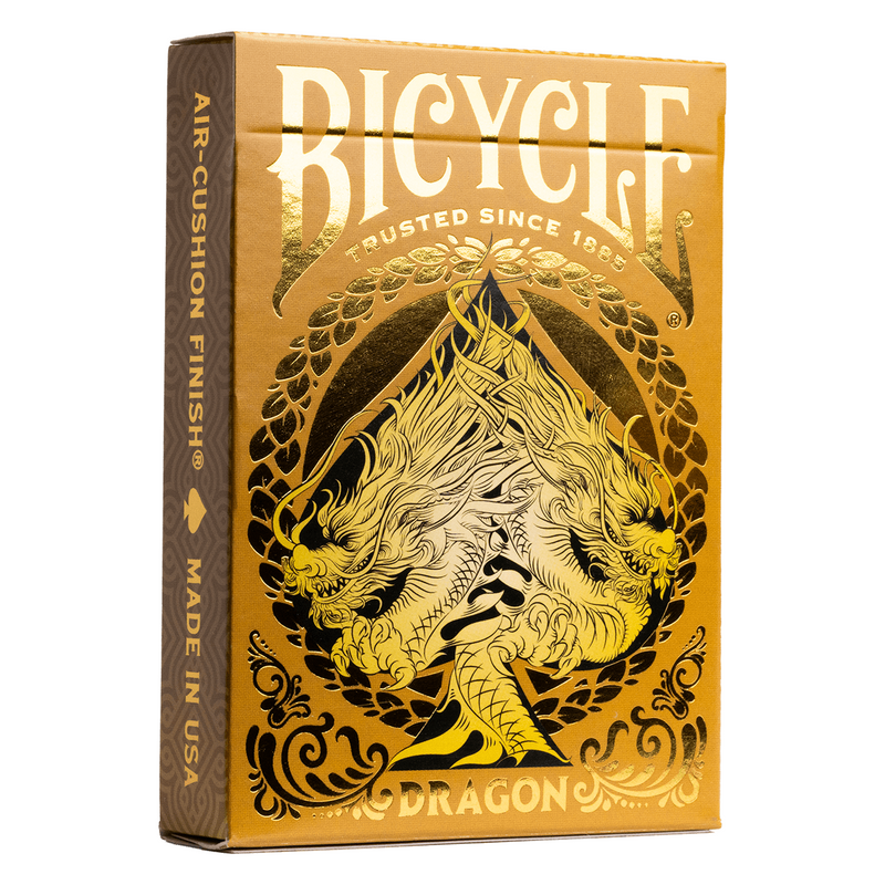 Playing Cards Bicycle Gold Dragon
