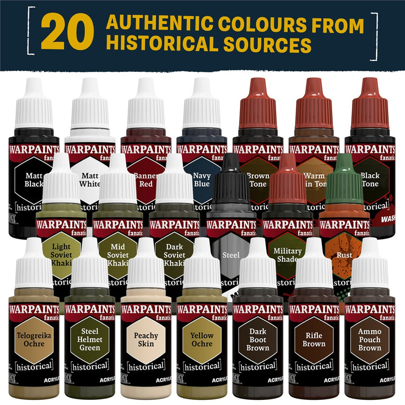 Army Painter Fanatic Historical: WWII Soviet Union Paint Set