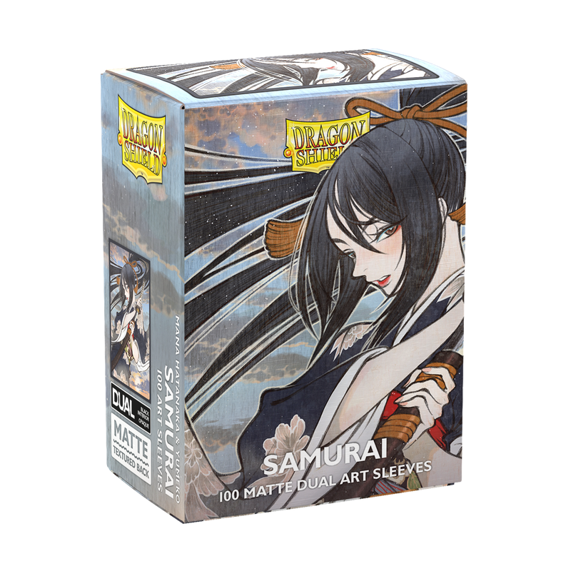 Dragon Shield Sleeves: Matte Dual Samurai