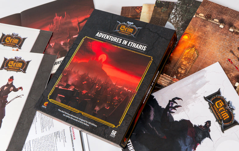 RPG Grim Hollow: Adventures In Etharis
