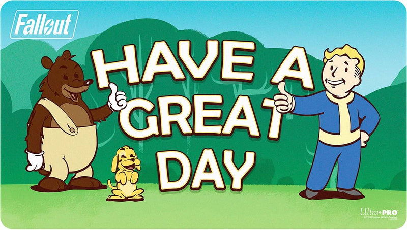 UP Playmat Fallout - Vault Boy - Have a Great Day