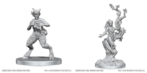 Wizkids Minis D&D 90859 Satyr & Dryad
