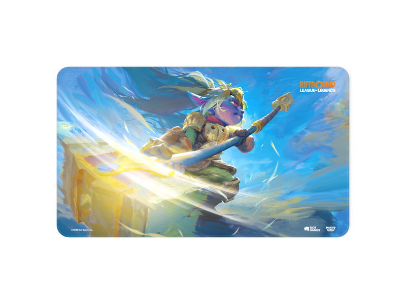 Riftbound TCG Unleashed Playmat Poppy, Keeper Of The Hammer