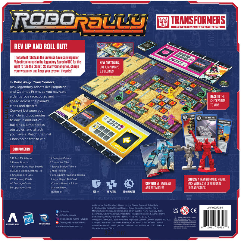 Bg Robo Rally: Transformers