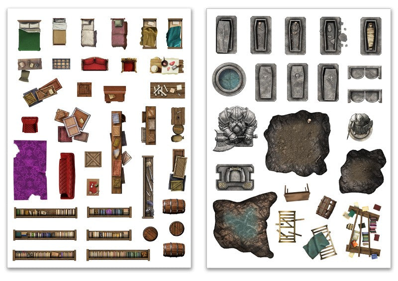 RPG Add On Scenery for RPG Maps - Dungeon Extras