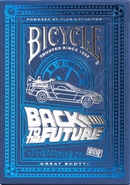 Playing Cards Bicycle Back to the Future