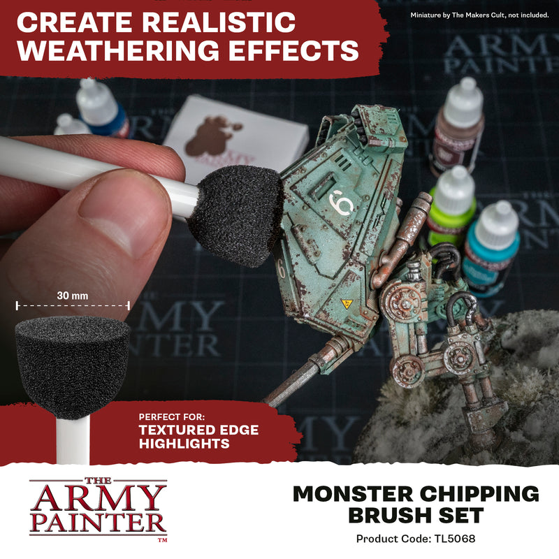Army Painter Monster Chipping Brush Set TL5068