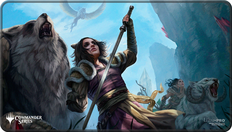 UP Playmat MTG Commander Series Winota Stitched