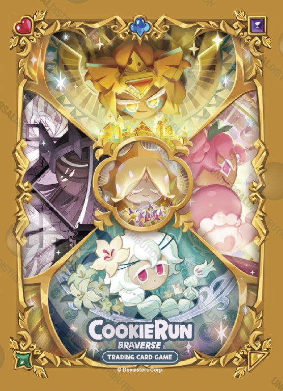 Cookierun Braverse Sleeves: Age of Heroes and Kingdoms 65ct