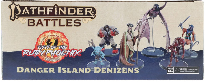 Pathfinder Battles: Fists of the Ruby Phoenix Danger Island Denizens Boxed Set