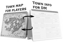 RPG Worlds At A Glance Customizable Sticker Maps & Notebook