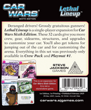 BG Car Wars 6e Lethal Lineup