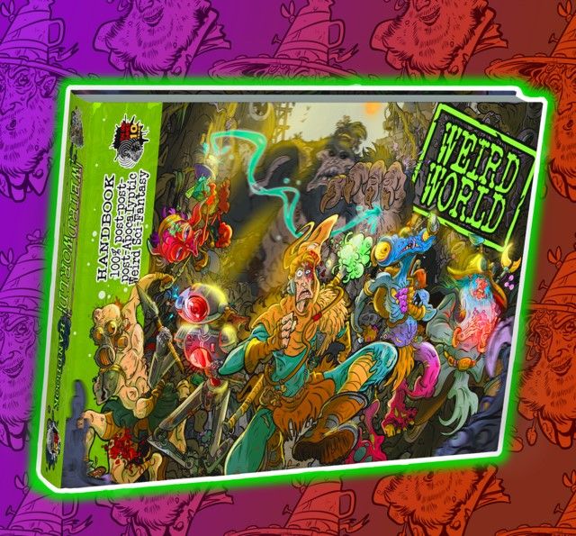 Rpg Weird World Core Book Hard Cover