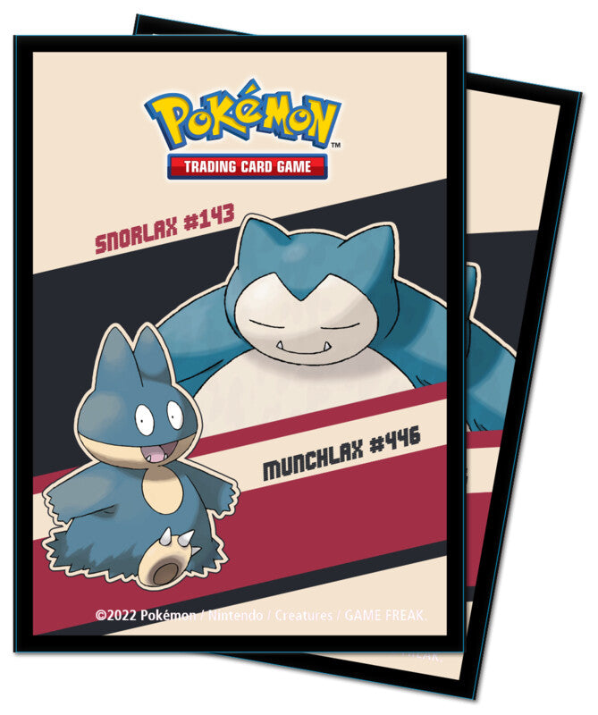 Ultra PRO Sleeves: Pokemon: Snorlax/Munchlax (65)