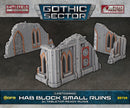 Battlefield in a Box Gothic Sector Castograd Hab Block Small Ruins