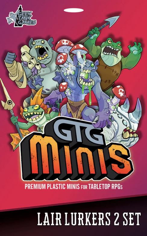 Geek Tank Games Minis: Lair Lurkers 2 Set