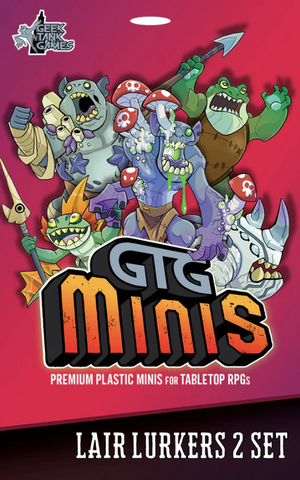 Geek Tank Games Minis: Lair Lurkers 2 Set
