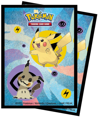 Ultra PRO Sleeves: Pokemon: Art Pikachu and Mimikyu (65)