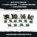 Dungeon Craft Flat Pack Minis: Orcs