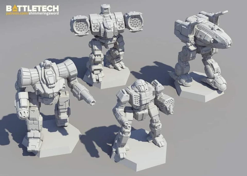 Battletech Inner Sphere Fire Lance