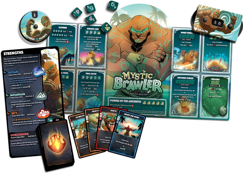 BG Dice Throne Hero Pack Mystic Brawler