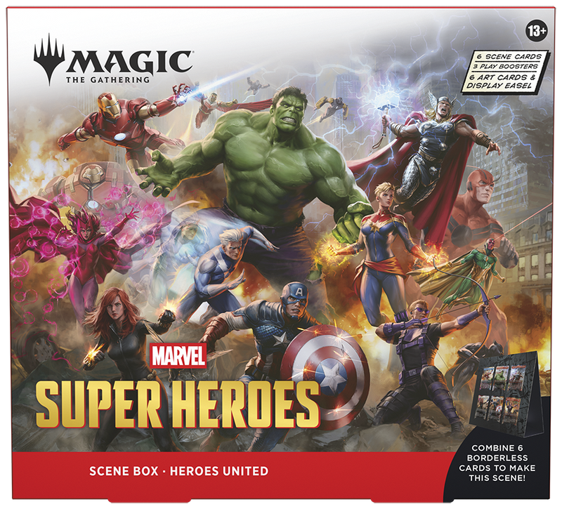*Pre-Order* MTG Marvel Super Heroes Scene Box (Set of Two) *Releases June 26th*