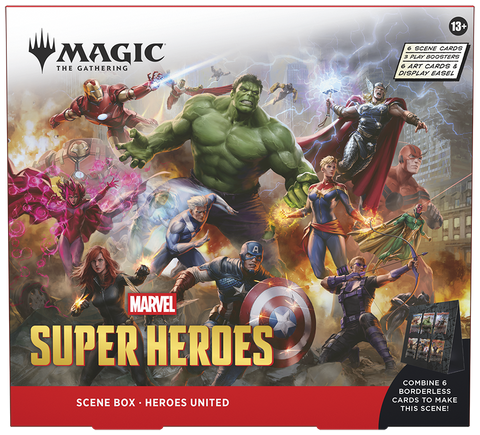 *Pre-Order* MTG Marvel Super Heroes Scene Box (Set of Two) *Releases June 26th*