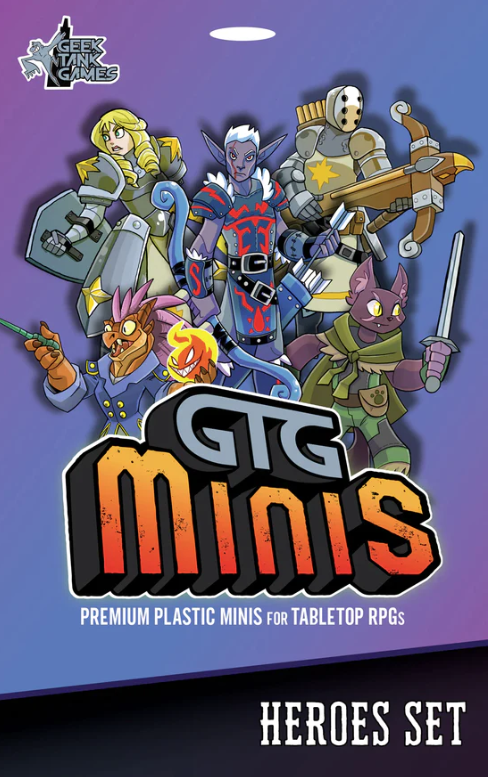 Geek Tank Games Minis: Heroes Set